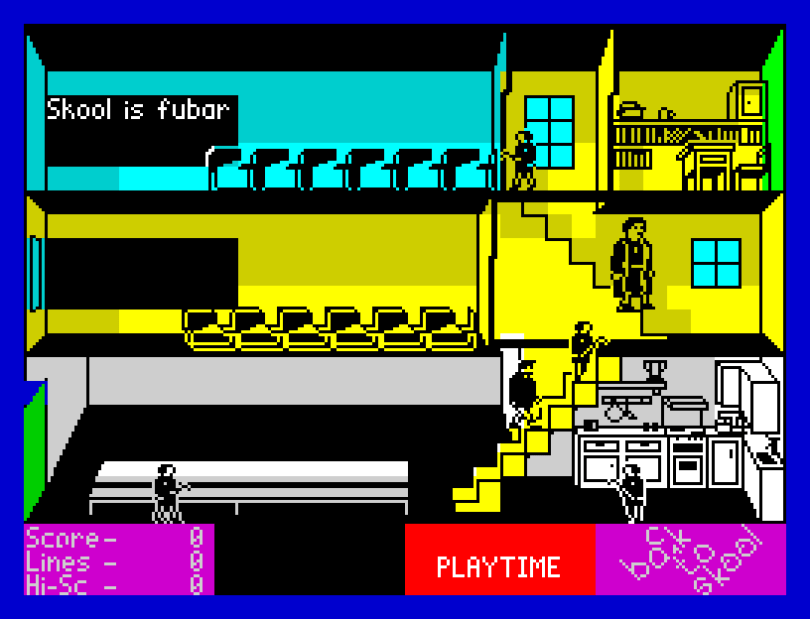 Back To Skool ZX Spectrum