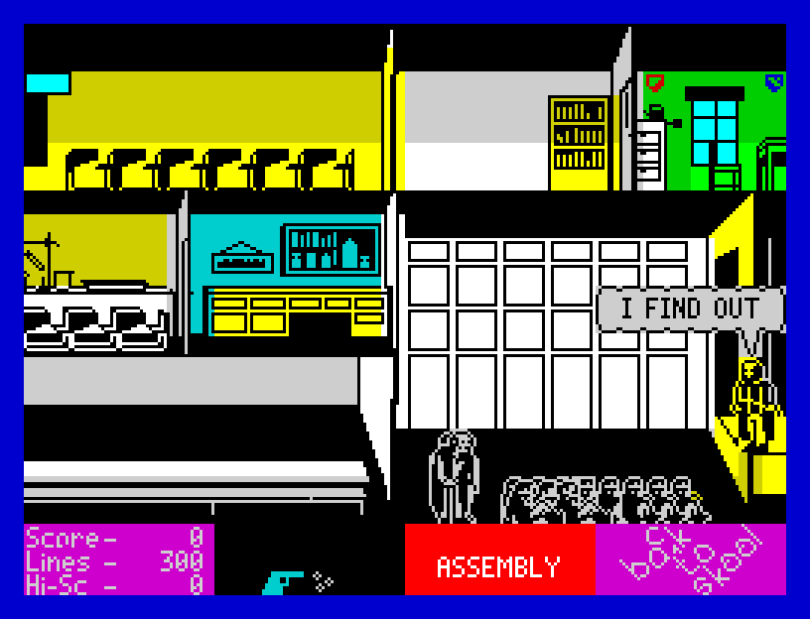 Back To Skool ZX Spectrum