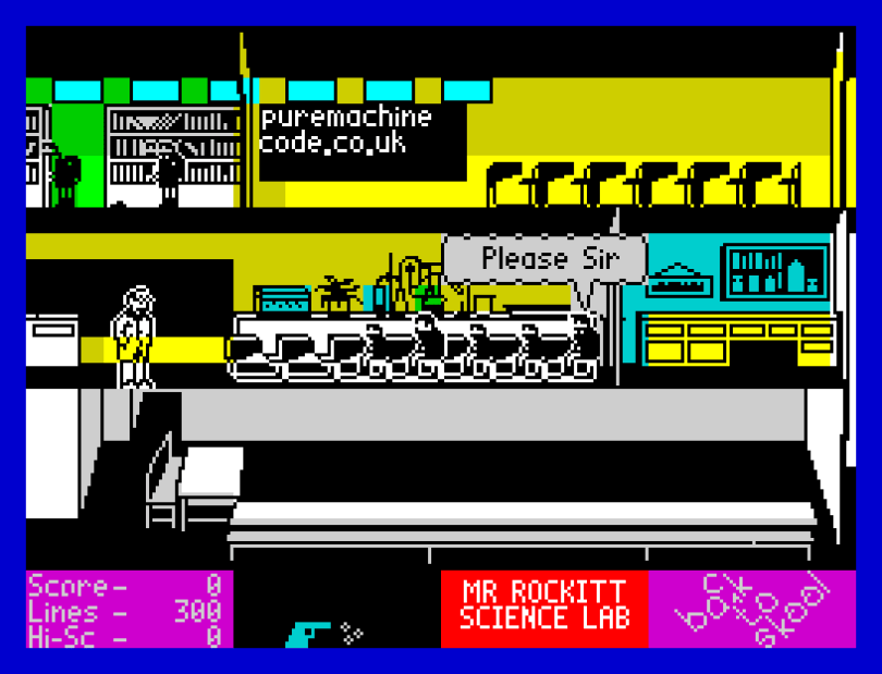 Back To Skool ZX Spectrum