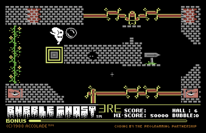 Bubble Ghost Commodore 64
