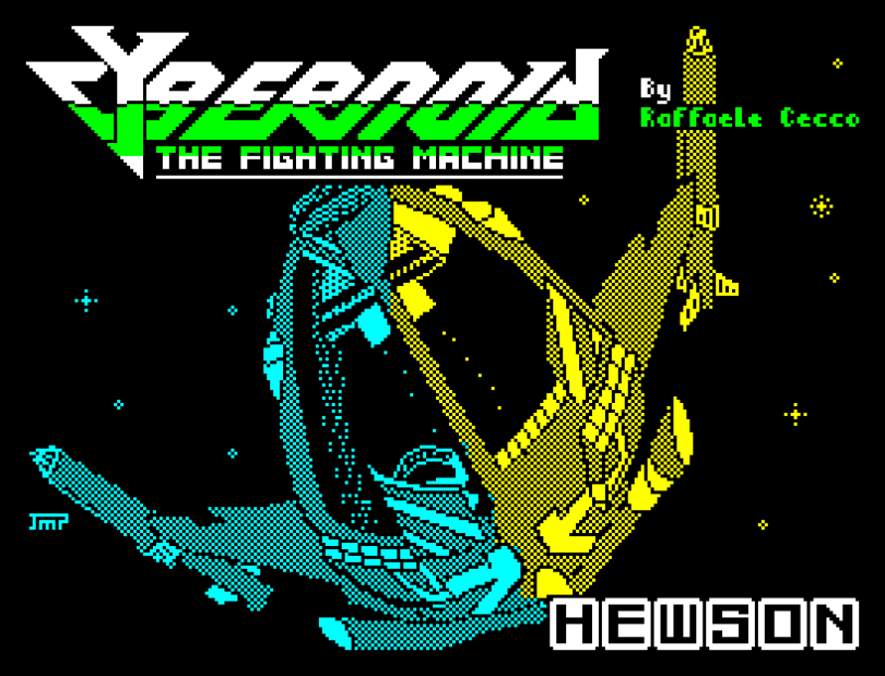 Cybernoid by Hewson ZX Spectrum Loading Screen