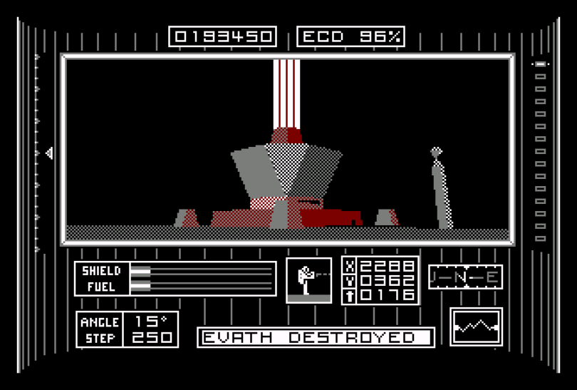 Dark Side Amstrad CPC version