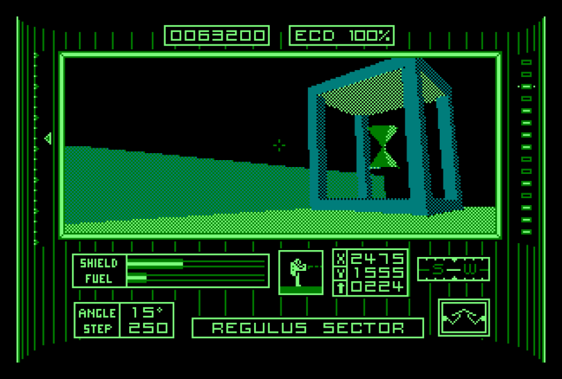Dark Side Amstrad CPC version