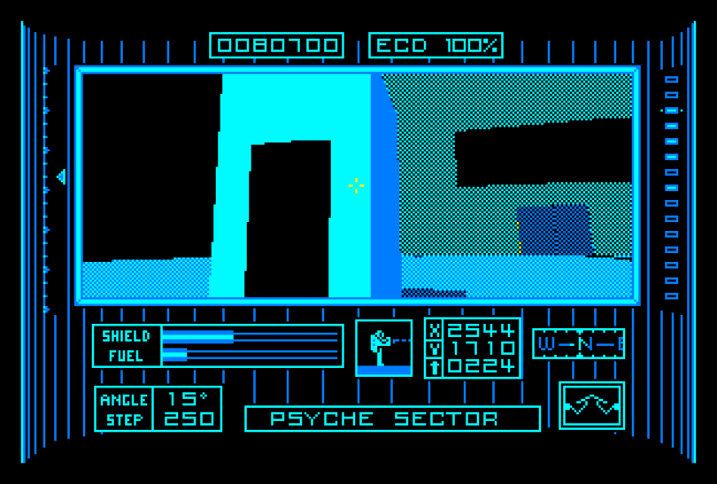 Dark Side Amstrad CPC version