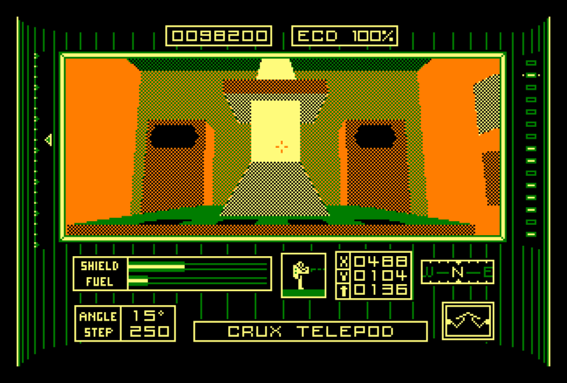 Dark Side Amstrad CPC version