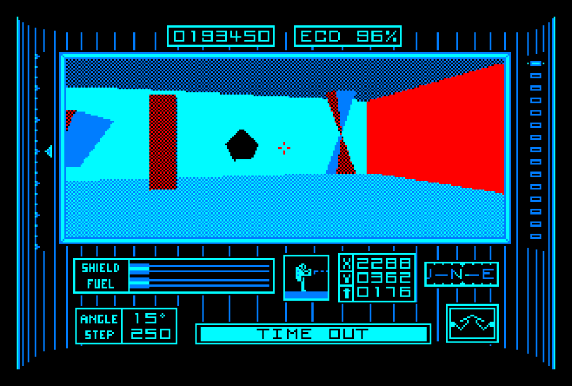 Dark Side Amstrad CPC version