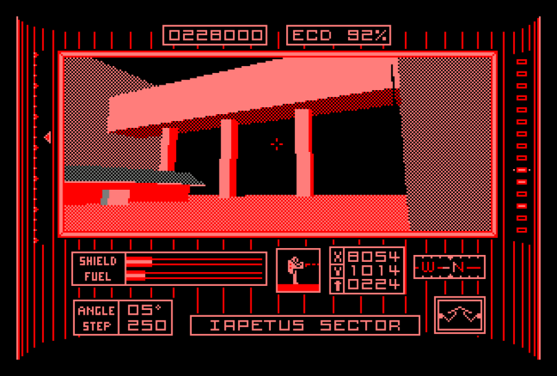 Dark Side Amstrad CPC version