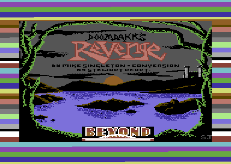 Doomdark's Revenge C64 Loading Screen
