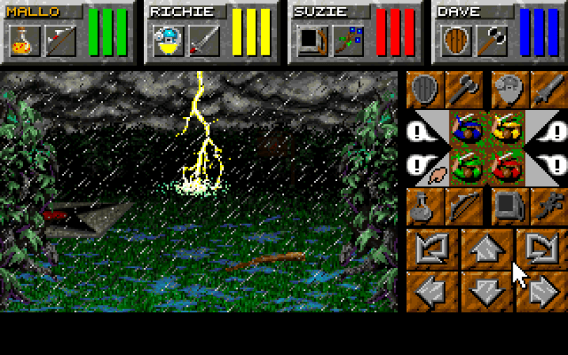 Dungeon Master 2 - The Legend of Skullkeep on the PC