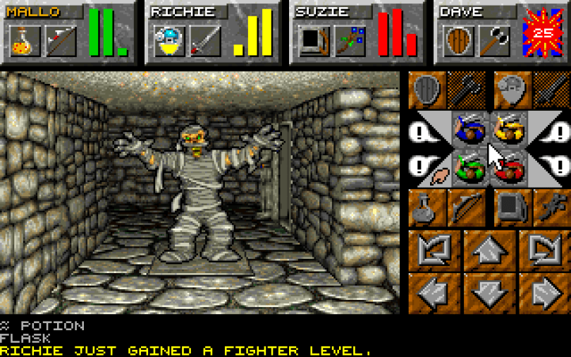 Dungeon Master 2 - The Legend of Skullkeep on the PC