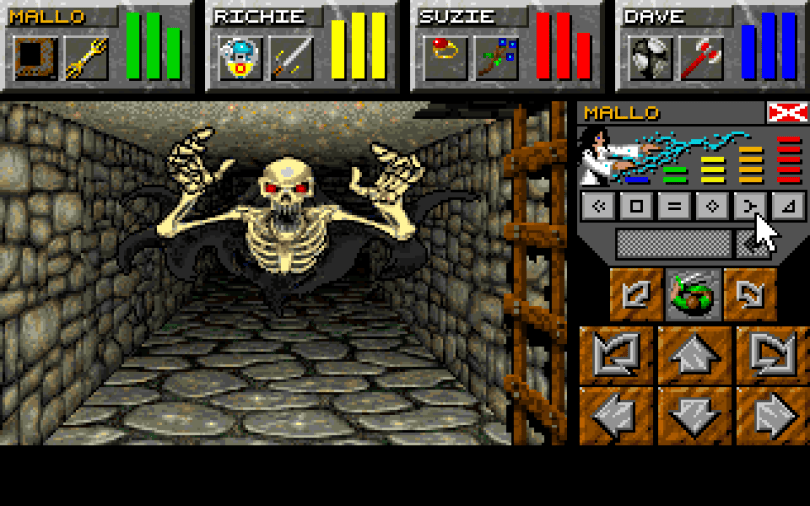 Dungeon Master 2 - The Legend of Skullkeep on the PC