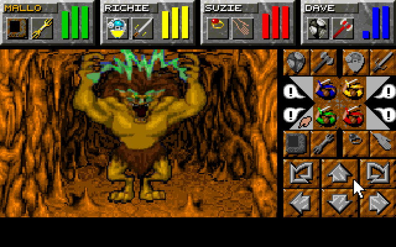 Dungeon Master 2 - The Legend of Skullkeep on the PC