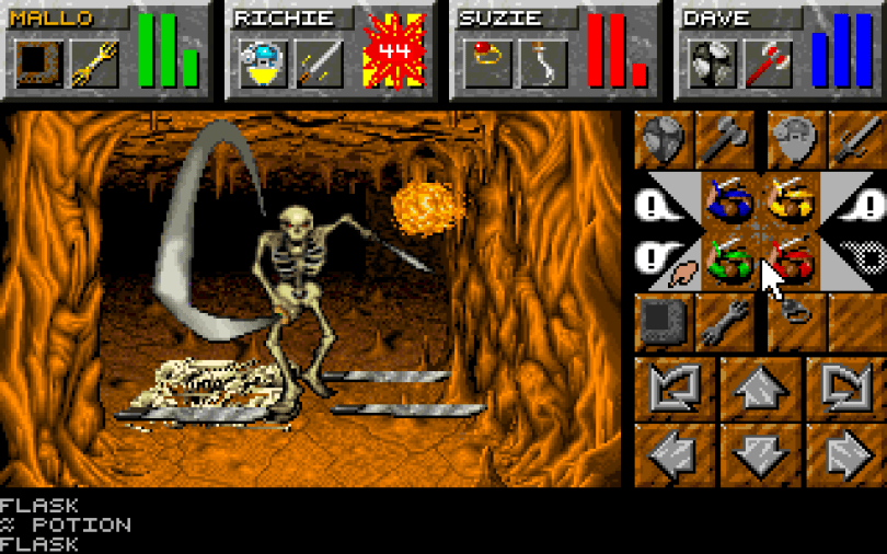 Dungeon Master 2 - The Legend of Skullkeep on the PC