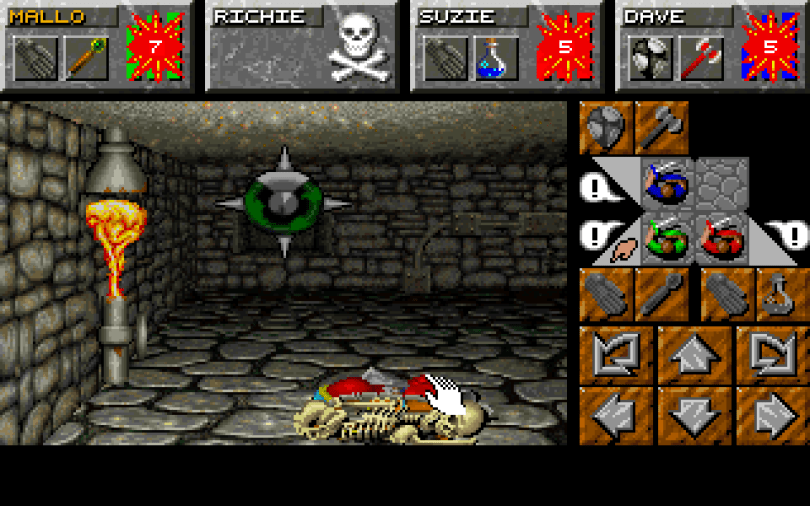 Dungeon Master 2 - The Legend of Skullkeep on the PC