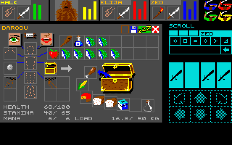 Dungeon Master PC DOS