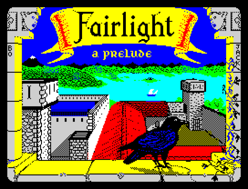 Classy Fairlight: A Prelude ZX Spectrum Loading Screen by The Edge
