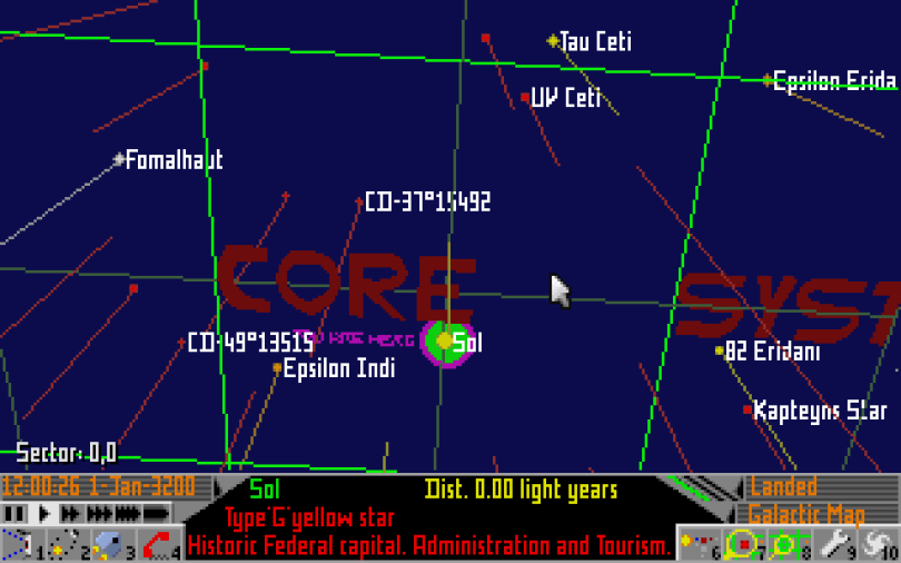 Frontier Elite 2 PC MS-DOS 1993