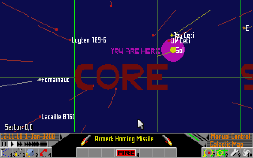 Frontier Elite 2 PC MS-DOS 1993