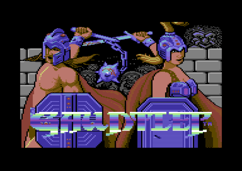 Gauntlet Commodore 64 Loading Screen