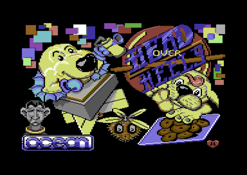 Head Over Heels C64 Loading Screen