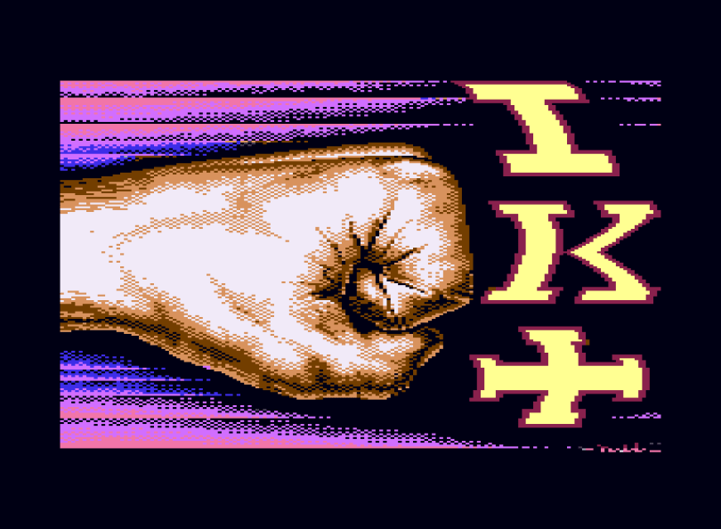 International Karate Plus, C64 Loading Screen