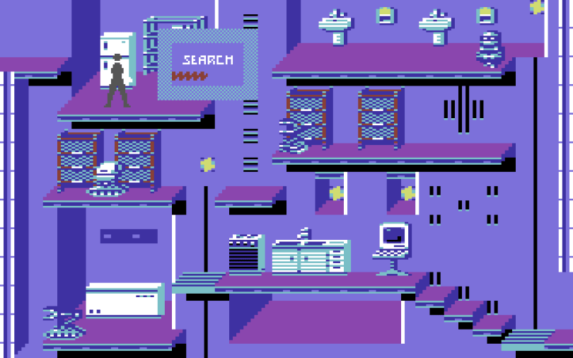 Impossible Mission 2 on the Commodore 64