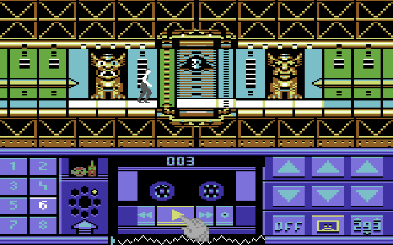 Impossible Mission 2 on the Commodore 64