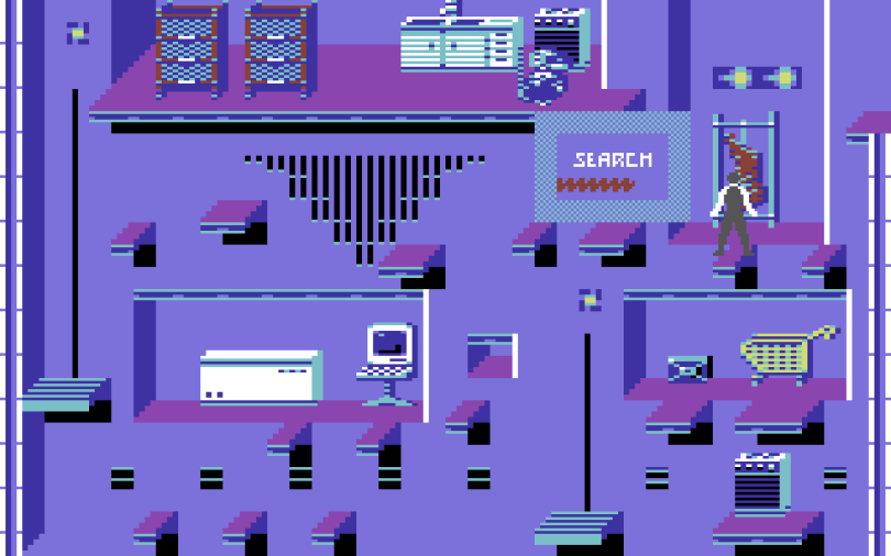 Impossible Mission 2 on the Commodore 64