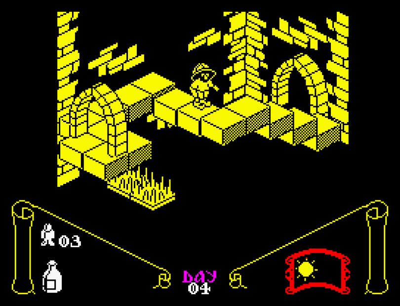 Knight Lore on the ZX Spectrum