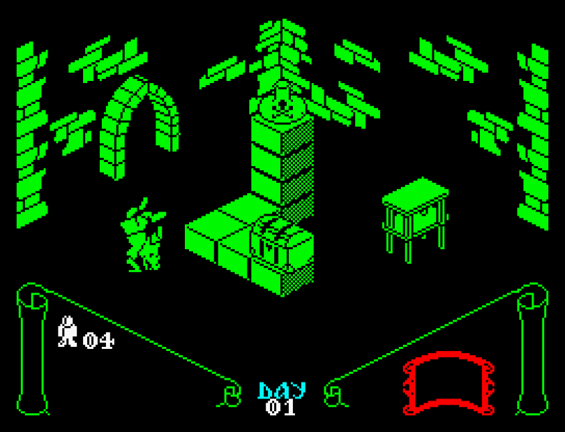 Knight Lore on the ZX Spectrum
