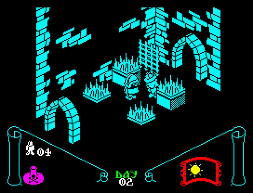 Knight Lore on the ZX Spectrum