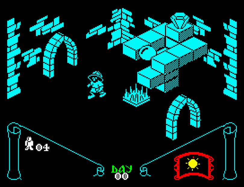 Knight Lore on the ZX Spectrum