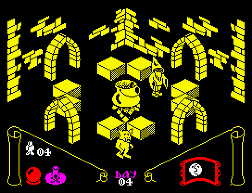 Knight Lore on the ZX Spectrum