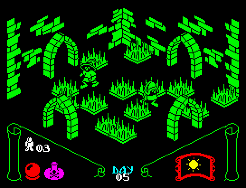 Knight Lore on the ZX Spectrum
