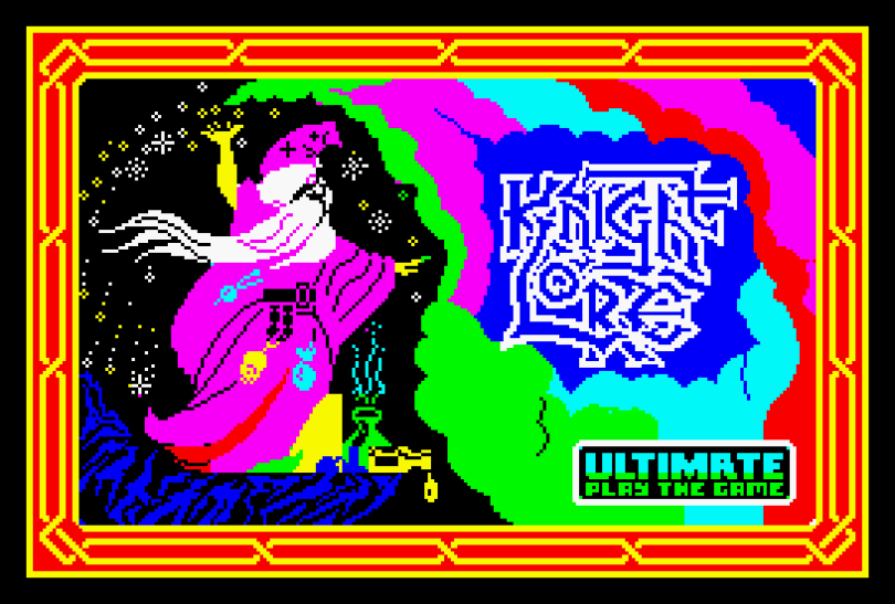 Knight Lore by Ultimate ZX Spectrum Loading Screen