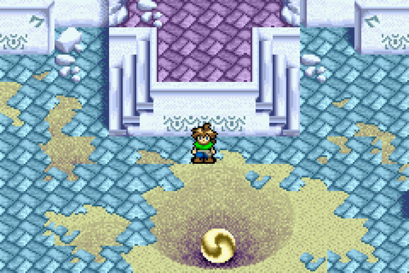 Lufia: The Ruins of Lore on the GBA