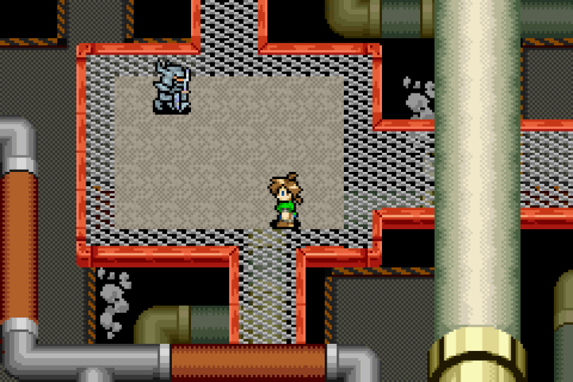 Lufia: The Ruins of Lore on the GBA