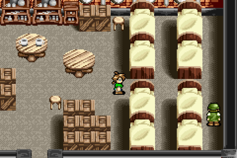 Lufia: The Ruins of Lore on the GBA