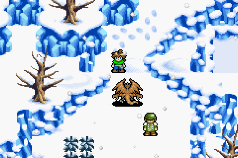 Lufia: The Ruins of Lore on the GBA