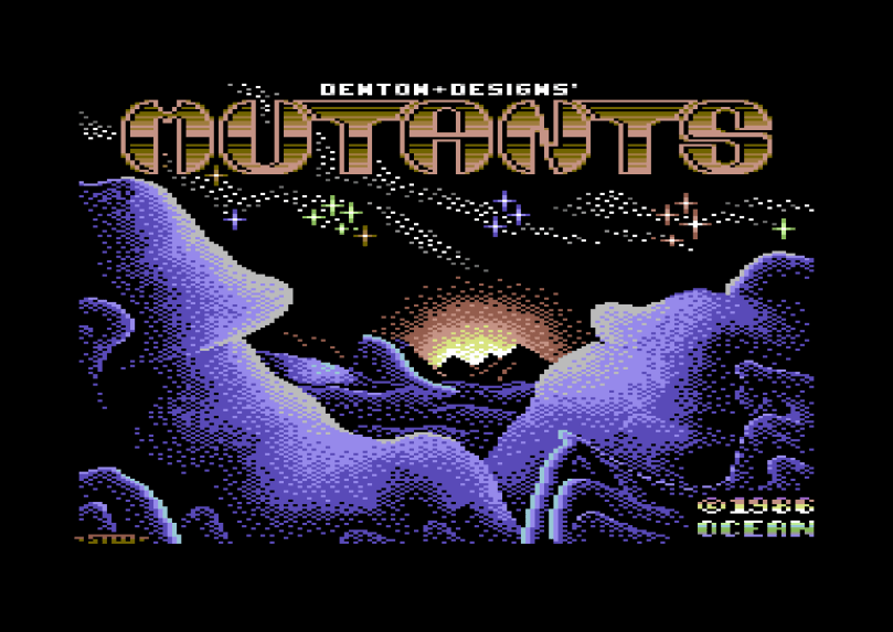 Mutants C64 Loading Screen