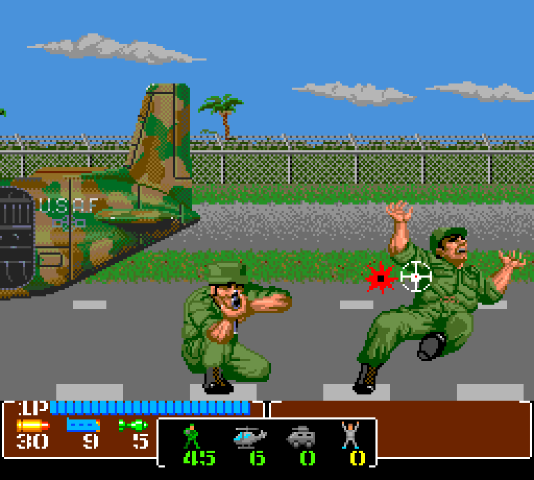 Operation Wolf PC Engine