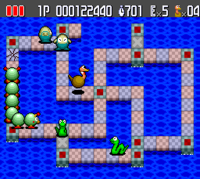 Splash Lake PC Engine CD