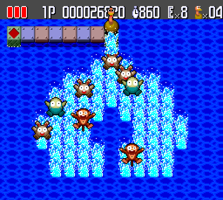 Splash Lake PC Engine CD