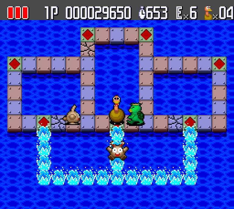 Splash Lake PC Engine CD