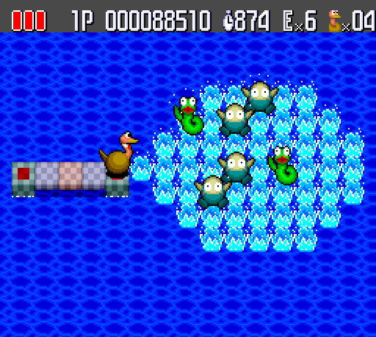 Splash Lake PC Engine CD