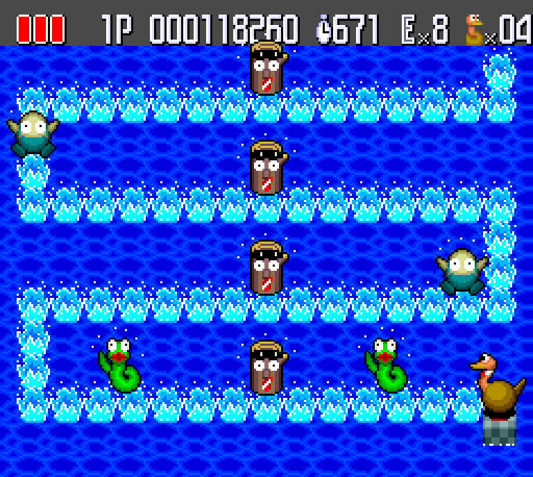 Splash Lake PC Engine CD