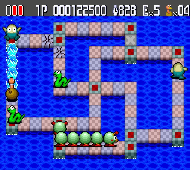 Splash Lake PC Engine CD