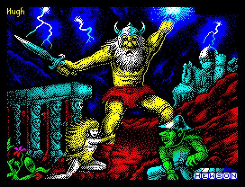 Stormlord by Hewson ZX Spectrum Loading Screen