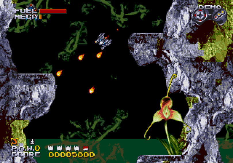 Sub-Terrania Megadrive Genesis