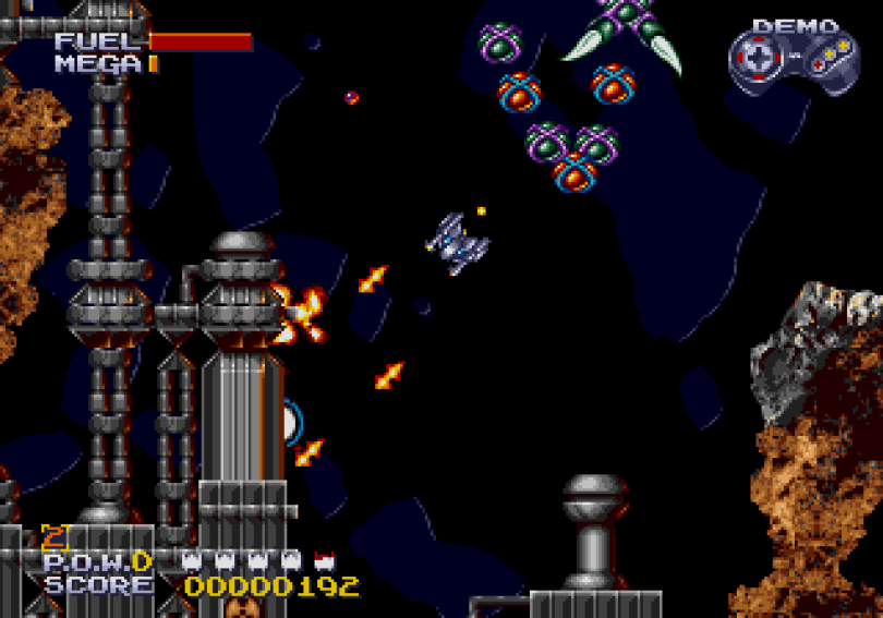 Sub-Terrania Megadrive Genesis